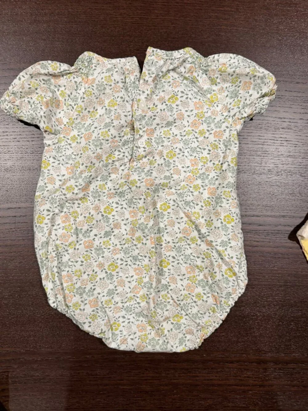 Carter's + Rabbit Bear Baby Girls Romper Dress Shorts Bundle - 12M